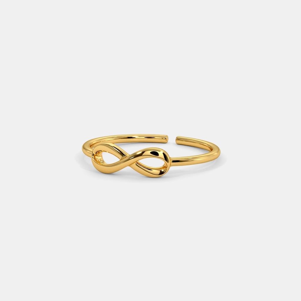 Gold infinity Ring
